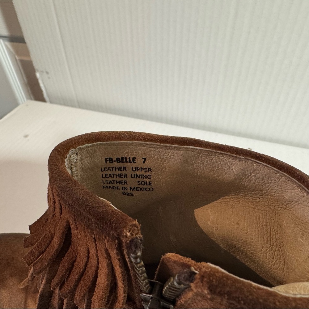 Freebirds Women’s size 7 all leather - Picture 4 of 6